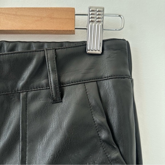 Kendall & Kylie Black Straight-Leg Faux Leather Pants - Picture 5 of 9